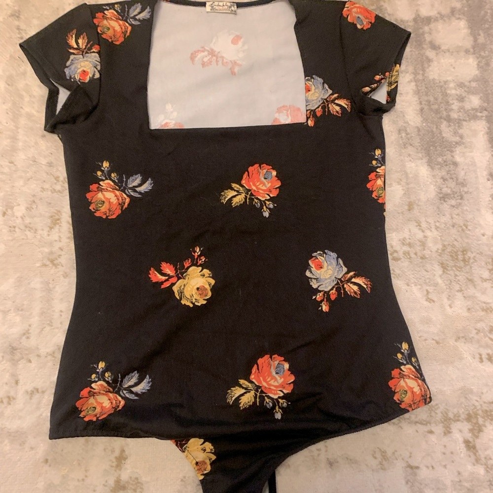 Free people tee body suit